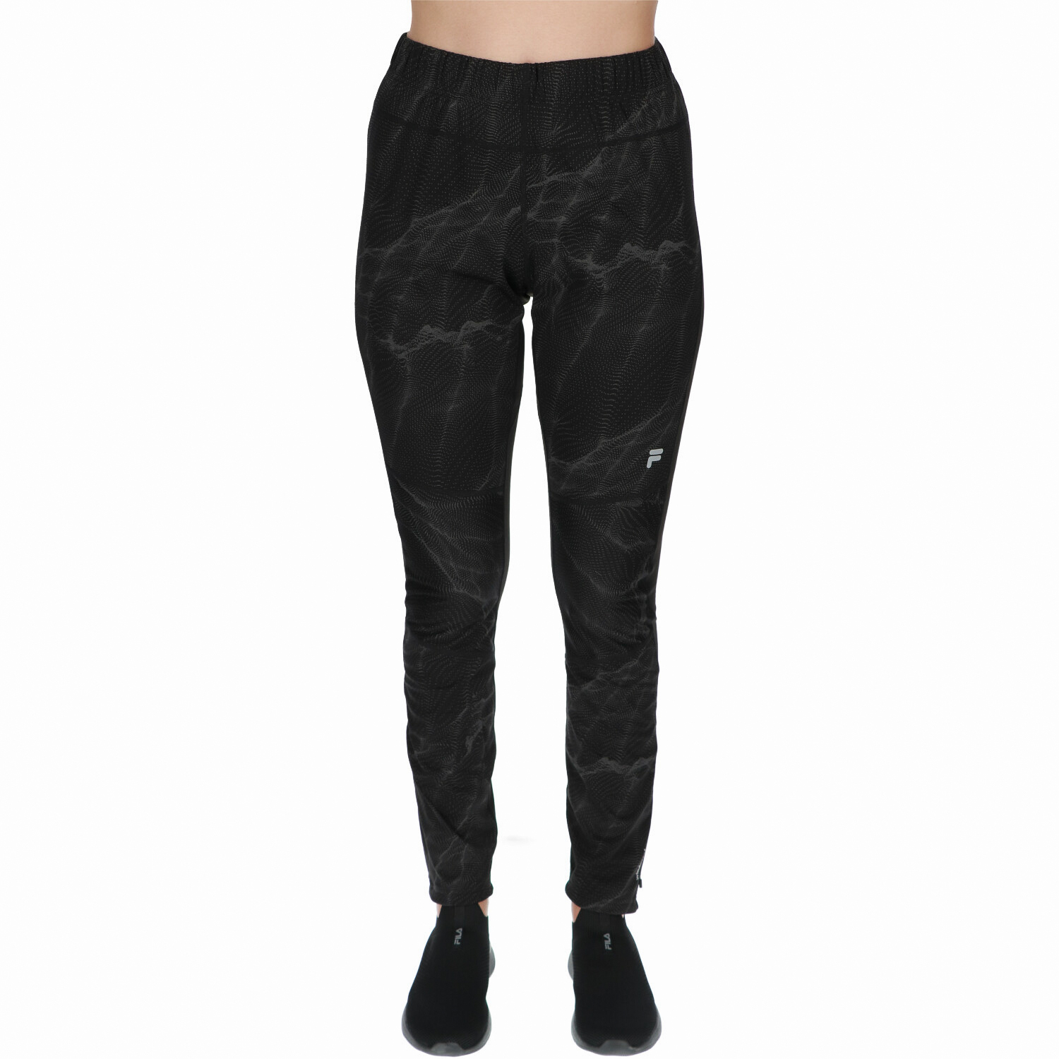 RENTON AOP windstopper reflectiv running tights